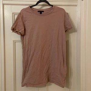 Forever 21 Pink Short Sleeve Women’s T-Shirt Dress